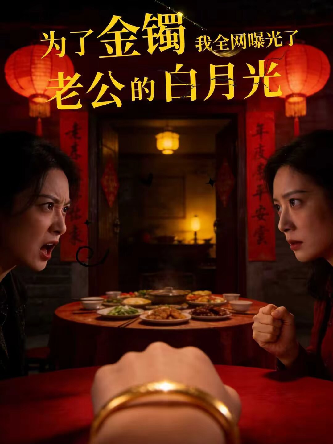 為了金鐲，我全網(wǎng)曝光了老公的白月光(全集)