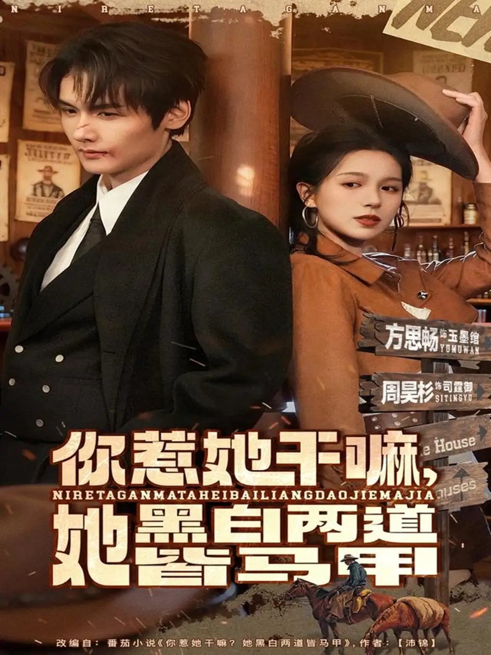 你惹她干嘛，她黑白兩道皆馬甲(全集)